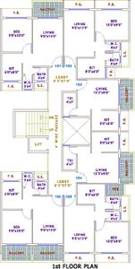 Project Image of 400.0 - 660.0 Sq.ft 1 RK Apartment for buy in Sarang Ritvi