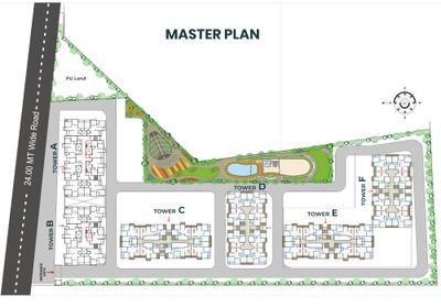Project Image of 1274.47 - 1686.29 Sq.ft 2 BHK Apartment for buy in Pyramid Amara