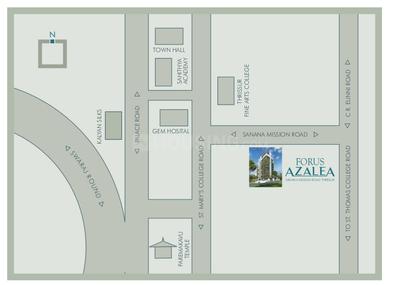 Project Image of 1500.0 - 1800.0 Sq.ft 3 BHK Apartment for buy in Forus Azalea