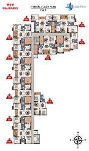 Project Image of 816.0 - 1291.0 Sq.ft 2 BHK Apartment for buy in Rajparis Lake View