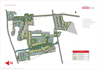 Project Image of 517.85 - 714.94 Sq.ft 1 BHK Apartment for buy in Sobha Dream Acres Palm Springs Phase 13 Wing 52