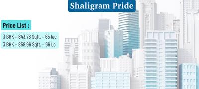 Project Image of 843.78 - 858.96 Sq.ft 3 BHK Apartment for buy in Shaligram Pride