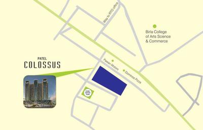 Project Image of 496.0 - 647.0 Sq.ft 2 BHK Apartment for buy in Patel Colossus Phase III