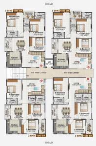 Project Image of 1545.0 - 1580.0 Sq.ft 3 BHK Apartment for buy in Concrete Harmony