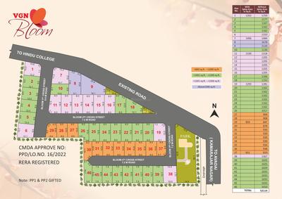 Project Image of 878.0 - 1205.0 Sq.ft Residential Plot Plot for buy in VGN Bloom