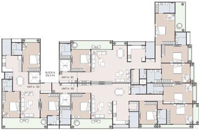 Project Image of 981.67 - 1654.95 Sq.ft 3 BHK Apartment for buy in Rushabh Luxuria