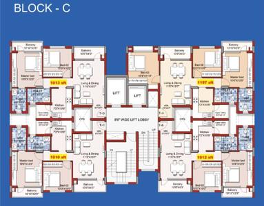 Project Image of 969.0 - 1302.0 Sq.ft 2 BHK Apartment for buy in Catalyst Alta