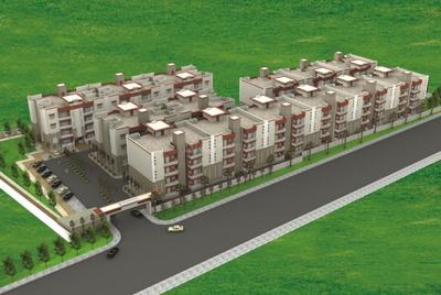 Project Image of 450.0 - 775.0 Sq.ft 1 RK Apartment for buy in Pushpanjali Vaidik Resort Apartment