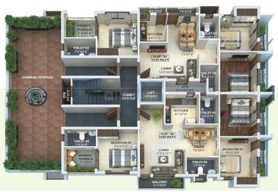 Project Image of 816.0 - 1222.0 Sq.ft 2 BHK Apartment for buy in Maliban Grandeur