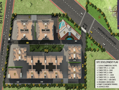 Project Image of 1100.0 - 1305.0 Sq.ft 2 BHK Apartment for buy in GPM Blossom Greens