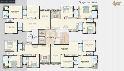 Project Image of 1825.0 - 2210.0 Sq.ft 3 BHK Apartment for buy in Raghuvir Shrungar Residency