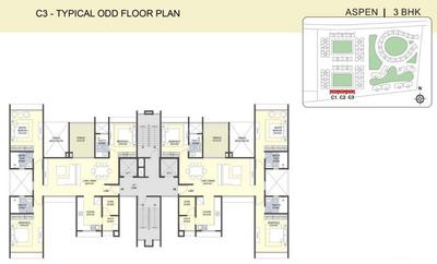Sanklecha The Metrozone Aspen C3 Images for Cluster Plan of Sanklecha The Metrozone Aspen C3 1