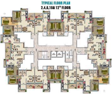 Project Image of 312.0 - 348.0 Sq.ft 1 BHK Apartment for buy in Harishree Residency 1