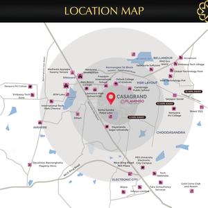 Project Image of 1700.0 - 2443.0 Sq.ft 3 BHK Apartment for buy in Casagrand Flamingo