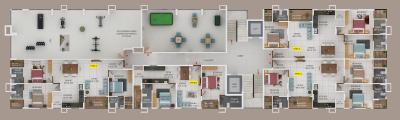 Project Image of 870.0 - 1300.0 Sq.ft 2 BHK Apartment for buy in Yeskay Pearl View