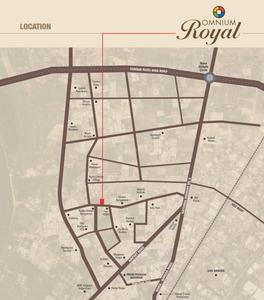 Project Image of 556.6 - 756.81 Sq.ft 2 BHK Apartment for buy in Omnium Royal II