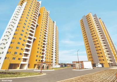 Shapoorji Pallonji Joyville Howrah Tower A2 Crest Elevation 1