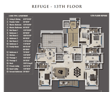 Project Image of 1729.0 - 2383.0 Sq.ft 4 BHK Apartment for buy in Ekta Verve