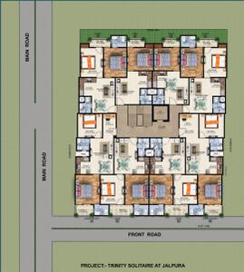 Project Image of 750.0 - 1110.0 Sq.ft 1 BHK Apartment for buy in Trinity Solitaire