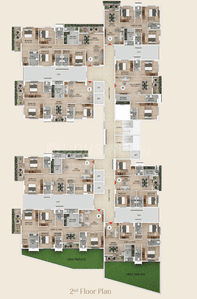 Project Image of 957 Sq.ft 3 BHK Apartment / Flat for sale in Lake Town for Rs. 11500000