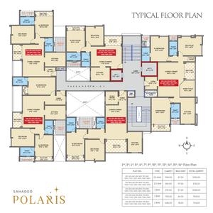 Project Image of 724.0 - 1296.0 Sq.ft 2 BHK Apartment for buy in J K Sahadeo Polaris