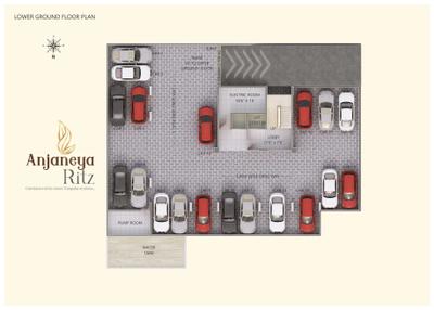 Project Image of 1273.75 - 1279.31 Sq.ft 3 BHK Apartment for buy in Anjaneya Ritz