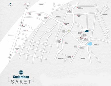 Project Image of 1058.63 - 1062.18 Sq.ft 3 BHK Apartment for buy in Sudarshan Saket