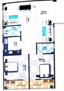 Project Image of 5721.45 - 8162.49 Sq.ft 2 BHK Apartment for buy in Aarthik Shri Sai Village