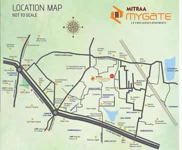 Project Image of 1088.0 - 1621.0 Sq.ft 2 BHK Apartment for buy in Mitraa My Gate