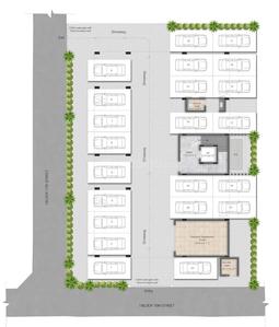 Pushkar Bindiya Gardens Bindiya Gardens Cluster Plan for ground Floor 1