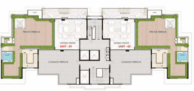 Project Image of 3018.0 - 8268.0 Sq.ft 3 BHK Apartment for buy in Omaxe The Resort