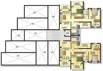 Project Image of 550.0 - 950.0 Sq.ft 1 BHK Apartment for buy in Saville Mesmeric Sunsets
