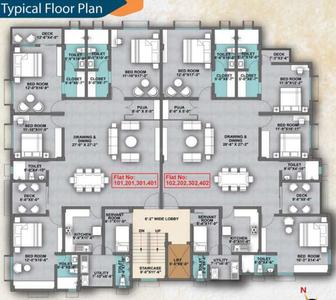 Project Image of 3100 Sq.ft 4 BHK Apartment / Flat for sale in Rasulgarh for Rs. 18000000