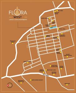 Project Image of 943.13 - 962.83 Sq.ft 3 BHK Apartment for buy in Flora West