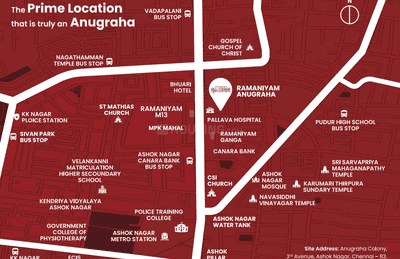 Project Image of 0.0 - 828.0 Sq.ft 2 BHK Apartment for buy in Ramaniyam Anugraha