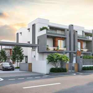 Project Image of 1650.0 - 1775.0 Sq.ft 4 BHK Villa for buy in Rajlaxmi Darshan Phase 1