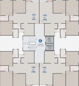 Project Image of 281.05 - 798.36 Sq.ft 1 BHK Apartment for buy in Amey The RB Capital