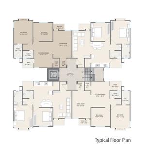 Project Image of 770.0 - 1180.0 Sq.ft 2 BHK Apartment for buy in Pushti Avenue
