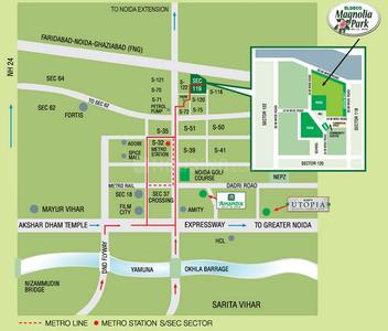 Project Image of 1375.0 - 2021.0 Sq.ft 2 BHK Apartment for buy in Eldeco Magnolia Park