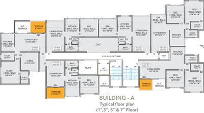 Project Image of 447.0 - 613.0 Sq.ft 1 BHK Apartment for buy in Ravitej