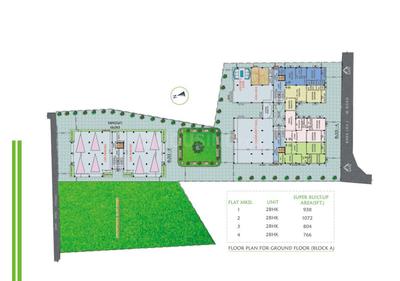 Project Image of 766.0 - 1072.0 Sq.ft 2 BHK Apartment for buy in Lakhotia Shakuntala Greens
