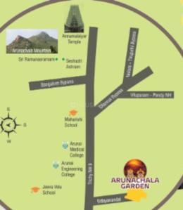 Project Image of 450.0 - 3072.0 Sq.ft Residential Plot Plot for buy in Adiya Arunachala Garden