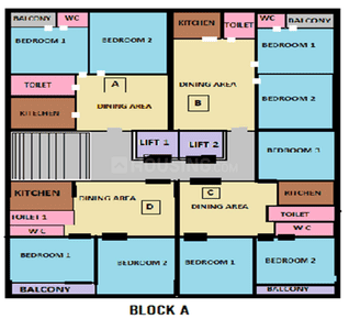 Project Image of 650.0 - 1440.0 Sq.ft 2 BHK Apartment for buy in Om Sai Complex