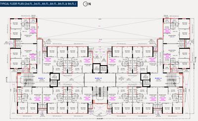 Project Image of 580.71 - 596.43 Sq.ft 2 BHK Apartment for buy in AR The Cluster