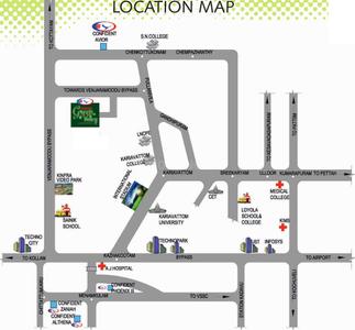 Project Image of 836.0 - 1018.0 Sq.ft 2 BHK Apartment for buy in Confident Green Valley