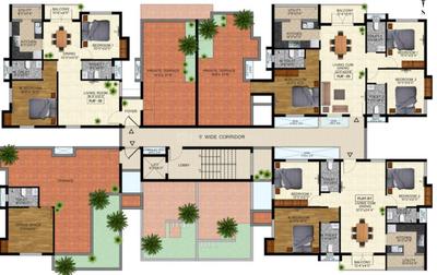 Project Image of 1299.0 - 1726.0 Sq.ft 2 BHK Apartment for buy in Natwest Vistas