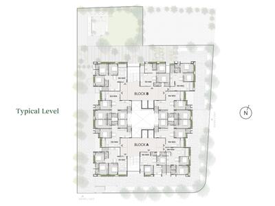 Project Image of 1446.0 - 1773.0 Sq.ft 2 BHK Apartment for buy in Between The Trees