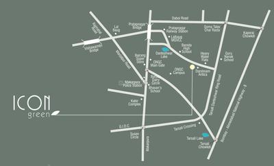 Project Image of 750.0 - 1016.0 Sq.ft 2 BHK Apartment for buy in Icon Green