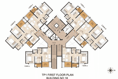 Project Image of 725.0 - 908.0 Sq.ft 2 BHK Apartment for buy in Shapoorji Pallonji Joyville Hadapsar Annexe