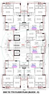 Project Image of 961.65 - 968.43 Sq.ft 3 BHK Apartment for buy in Eklingji Satvam